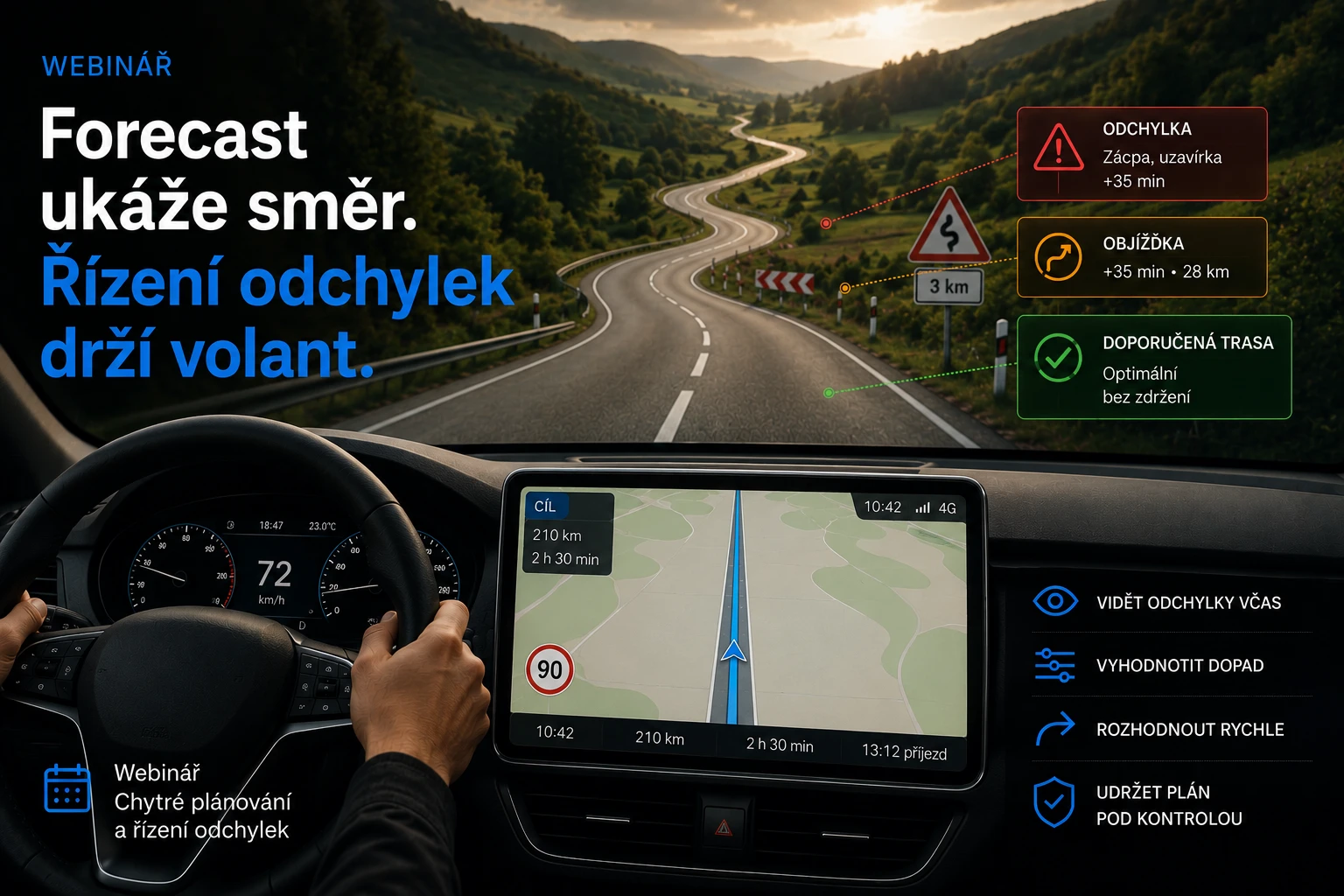Webinář na téma - Chytré plánování a řízení odchylek